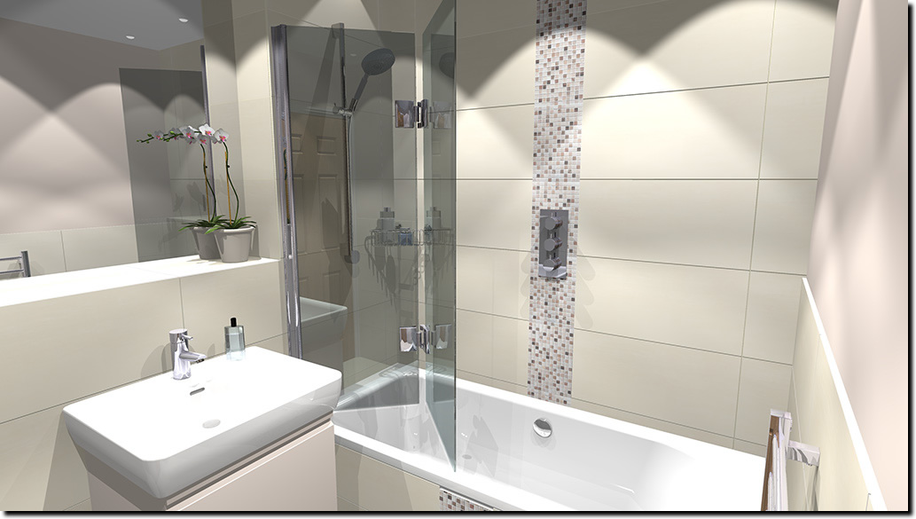 Village Ceramics Bathroom Design Render 2